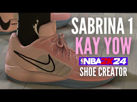 Sabrina 1 Kay Yow NBA2K24 SHOE CREATOR