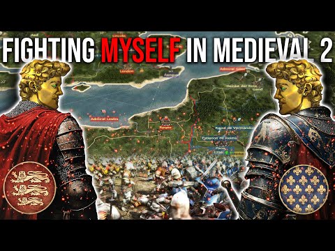 FIGHTING MYSELF IN MEDIEVAL 2 TOTAL WAR