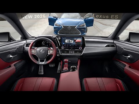 New 2026 Lexus ES - INTERIOR Preview after 2nd Facelift