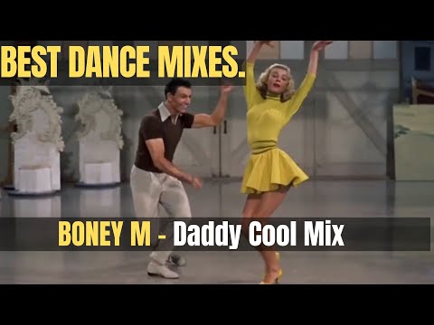 Colorized Dance Mix | Boney M Daddy Cool | Soundtrack  Mix. #daddycool #dancemashup