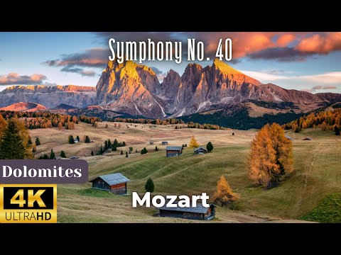 Mozart - Symphony no. 40 K. 550 - Dolomites 4K