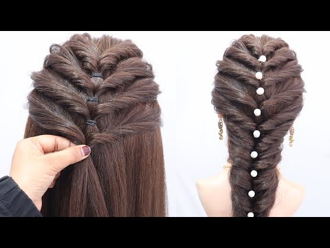 most Beautiful ponytail hairstyle | hairstyle for girls |new hairstyle | Easy & simple hairstyle