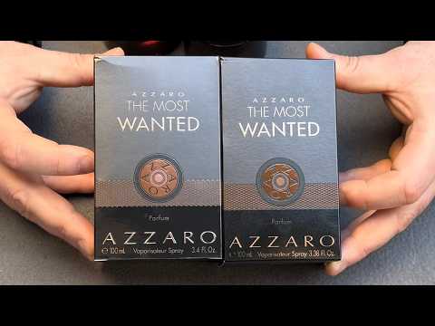 Fake vs Real Azzaro The Most Wanted Parfum / How to spot fake Azzaro The Most Wanted Perfume