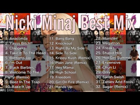 【DJ MIX】Nicki Minaj Best Mix 【BestMix】 #NickiMinaj  #DJMix #BGM