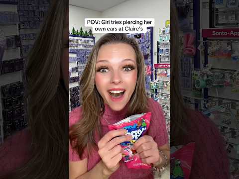 She’s a savage #pov #povcomedy #claires #earpiercing #skit #povs