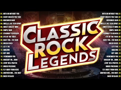 Classic Rock 70s 80s 90s Full Album ️🔥 Metallica, Aerosmith, ACDC, Nirvana, Bon Jovi, U2, GNR, Queen