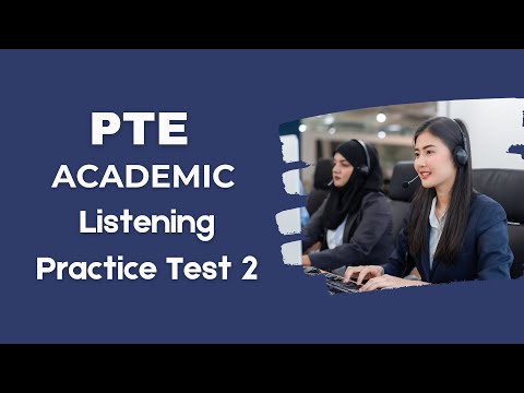 PTE Academic Listening Full Test 2 with Answers (2024) #ptelistening #pte