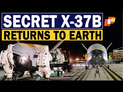 Secret X-37B Space Plane Lands On Earth After 434-Day Mission