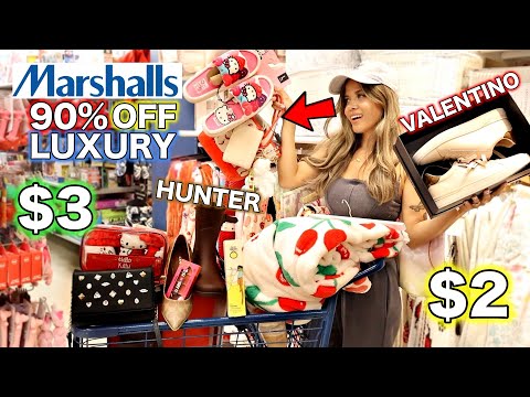 MARSHALLS LUXURY SALE SHOPPING SPREE! WE SPENT ALL OF MY MONEY! FASHION NOVA HAUL