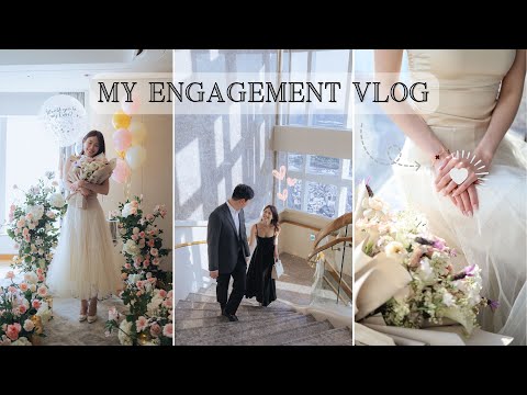 MY KOREAN ENGAGEMENT VLOG 🤍💍 | 24-hour glow up, Signiel proposal, Graff ring reveal,  ⭐⭐ Jungsik!