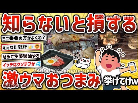 【2ch有益スレ】ウマくてコスパ最高なビールに合う晩酌のおつまみを挙げてけw【ゆっくり解説】