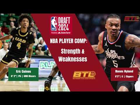 2024 NBA Mock Draft - Eric Gaines - Strength & Weakness Report