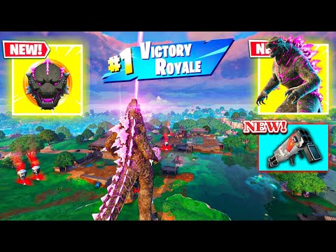 *GODZILLA PORTAL* ALL MYTHIC GUNS IN FORTNITE ( NEW! Chapter 6 Season 1 )