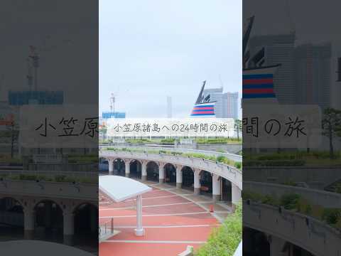 小笠原諸島への24時間の船旅🛳️