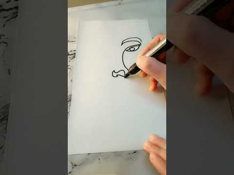 Minimalist Expressions #art #drawing #trending #ytshorts #satisfying