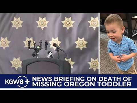 LIVE: News conference following recovery of body of Oregon toddler Dane Paulsen from river