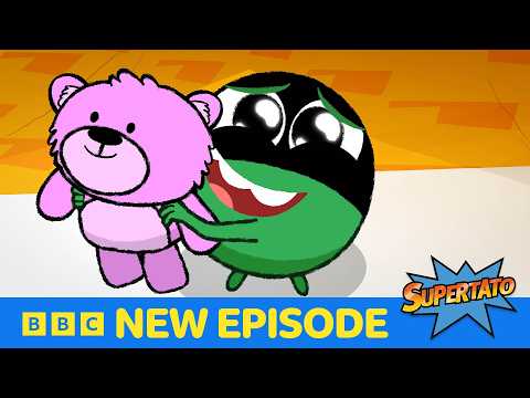 Supertato’s Sleepover with Evil Pea 🟢😈 | CBeebies