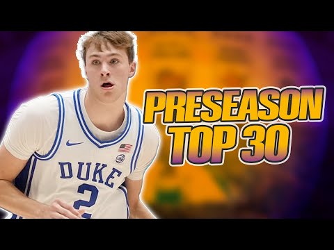 2025 NBA MOCK DRAFT | PICKS 1-30 | START OF COLLEGE BASKETBALL