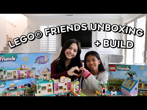 SISTER TAG + DRAWING CONTEST (LEGO® Friends Unboxing/Build!)