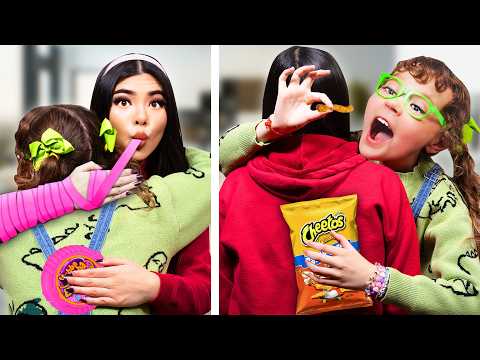 10 Funny Ways to Sneak Snacks From Your Friends | How to Hide Candy From Parents by Crafty Hacks