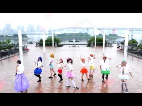 【ボカライブ！】夏色えがおで1,2,Jump!　聖地で踊ってみた【ＰＶ】