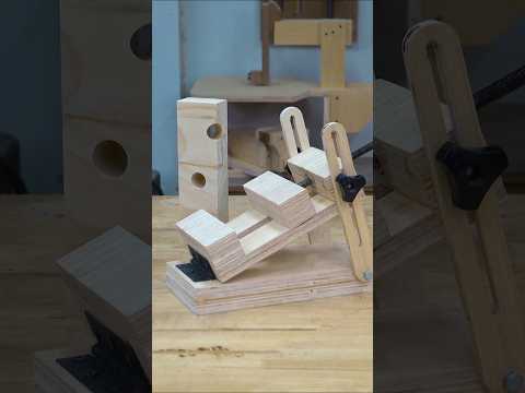 Amazing Ideas with Woodworking Clamp for Drill #diy #woodworking #trending