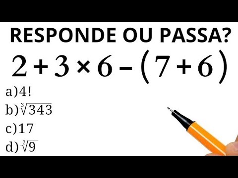 MATEMÁTICA BÁSICA - QUANTO VALE A EXPRESSÃO❓