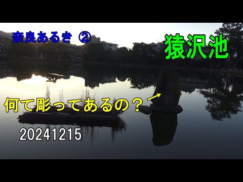 奈良あるき② 猿沢池～何て彫ってあるの？～