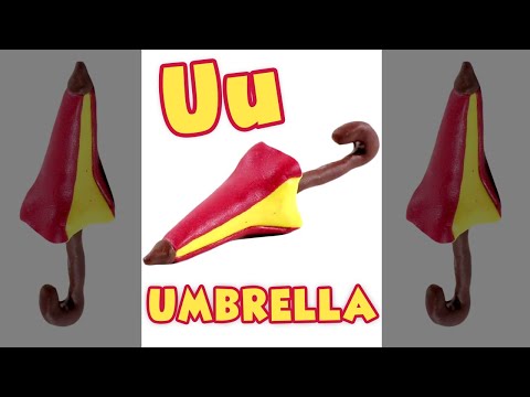 U is for UMBRELLA! | Learn the Alphabet #Shorts