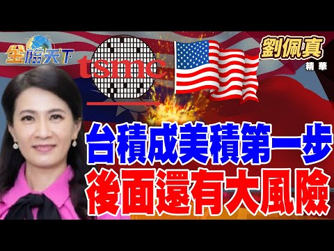 台積成美積第一步 後面還有大風險？ #劉佩真 #金臨天下  @tvbsmoney  20250312