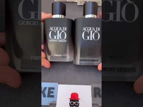 Fake vs Real Armani Acqua di Giò Parfum