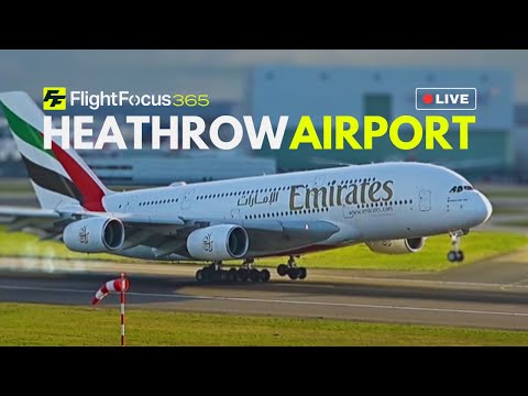 Heathrow Airport Live - Thursday 12th December 2024