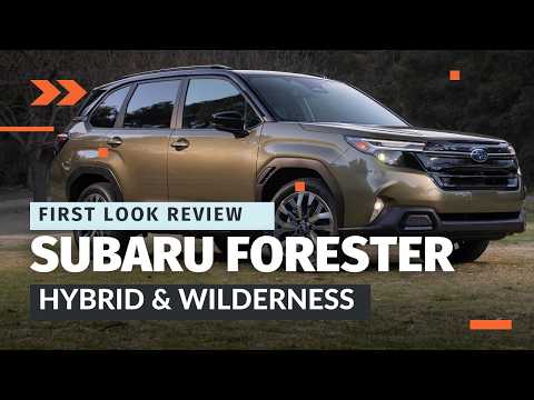 2025 Subaru Forester Hybrid & 2026 Forester Wilderness – Specs, Features & Pricing