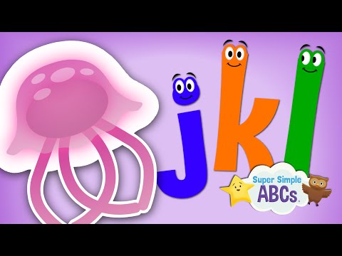 The Sounds of the Alphabet | j-k-l | ​​🌈 Super Simple ABCs