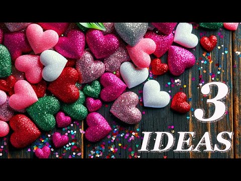 3 IDEAS ❤ Easy and Creative Ideas for Valentine's Day ❤ DIY ❤ Valentine's Day Card