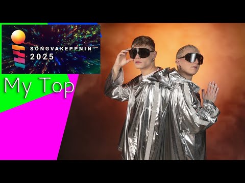 My Top for Söngvakeppnin 2025