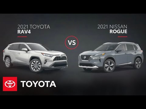 2021 Toyota RAV4 vs Nissan Rogue | Toyota