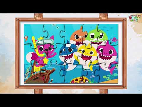 How to Complete a Jigsaw Puzzle | Baby Shark Pinkfong | Kids Learning Videos