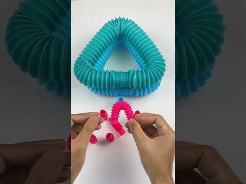 Altering colors Mini And Big Pop Tubes #asmr #creative #satisfying #relaxing #compilation #diy