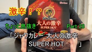 激辛!？ちょっと息抜きPart28「ジャワカレー 大人の激辛 SUPER HOT」