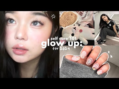 Self-care vlog for 2024 ౨ৎ🍥:Japanese hair care routine, Nails, Korean skincare etc.