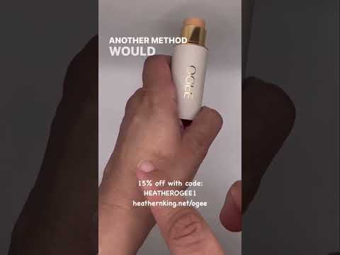 OGEE Sculpted Complexion Stick Tinted Moisturizer Review - OGEE Review #shorts