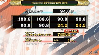 麻雀格闘倶楽部SP全国大会 ホロライブ麻雀大大大コラボ祭 第1弾 三人打ち 国士無双和了で大会スコア更新‼