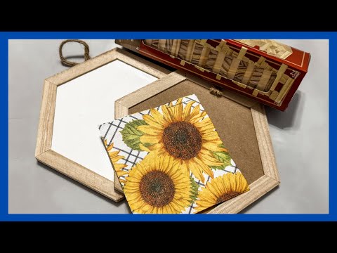 Sunflower Planter DIY || Home Decor DIY || Just 1 Quick Craft