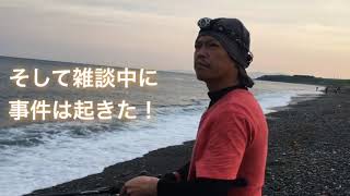 【道南日本海ヒラメ】雑談中にまさかの竿ブチ曲がり❗️❗️