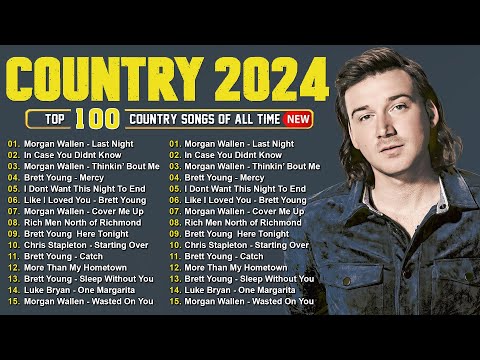 Morgan Wallen, Luke Combs, Kane Brown, Luke Bryan, Lee Brice, Jason Aldean - Country Music 2025