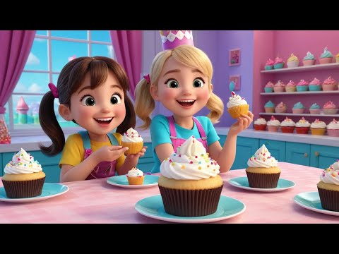 The Cupcake Parade Goes Marching On | Fun Nursery Rhyme for Kids | Sing-Along Song