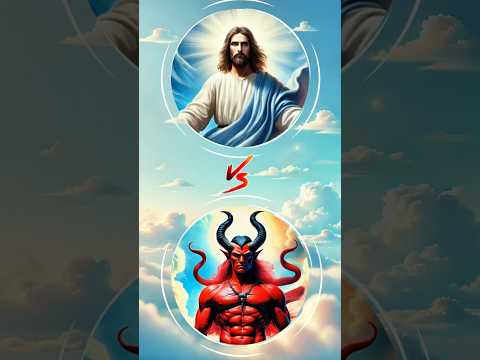 Jesus Vs Satan! Subcribe if you choose God #jesus #god #jesuschrist #jesusvssatan #jesusvsdevil