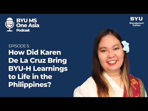 How Did Karen De La Cruz Bring BYU-H Learnings to Life in the Philippines?