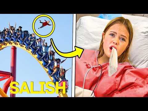 Salish Matter Fell Off a Roller Coaster!  (Jordan Matter is Furious)